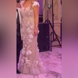 Elegant Floral Lace Gown